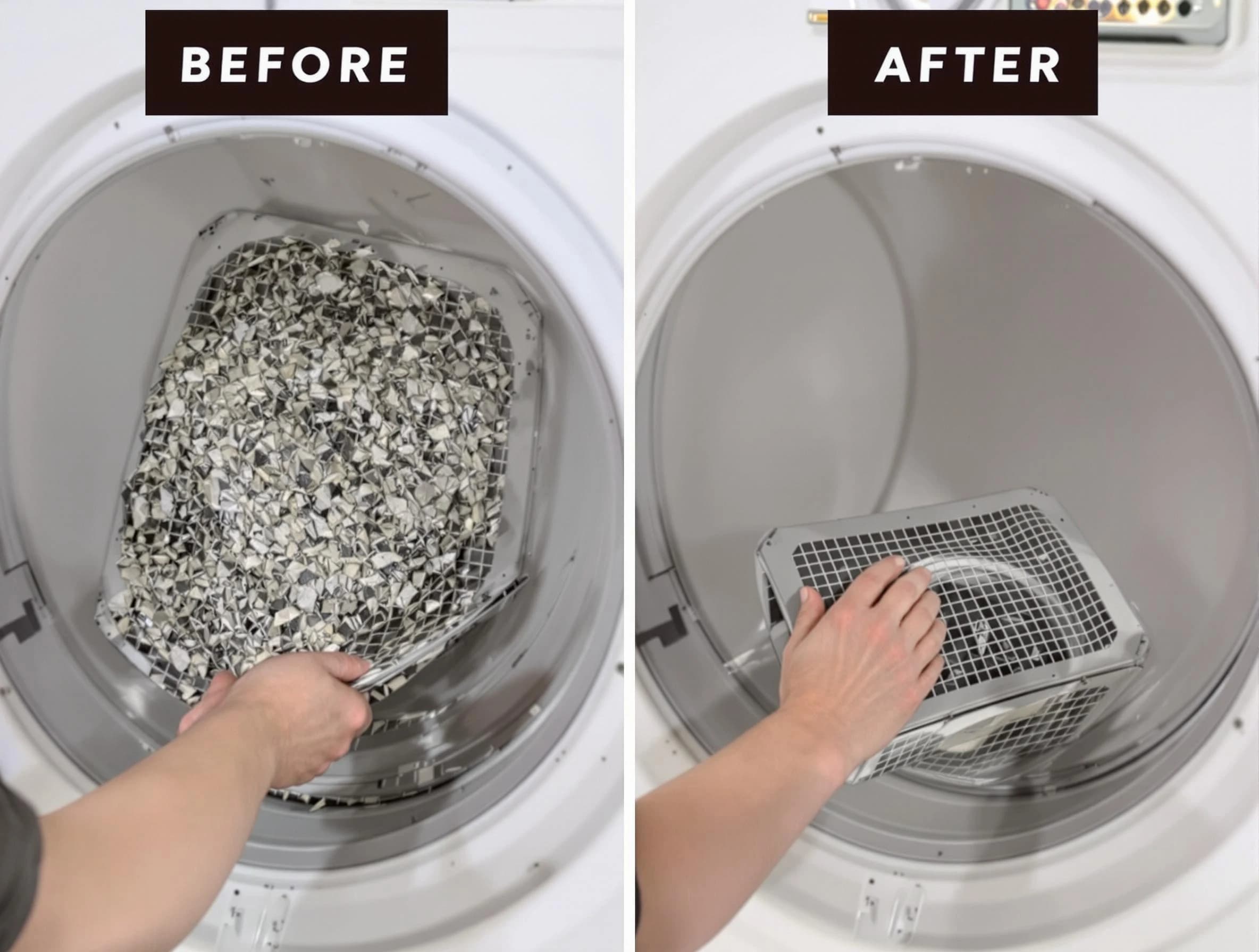 Professional lint trap cleaning by Coopertown Dryer Vent Cleaning in Coopertown