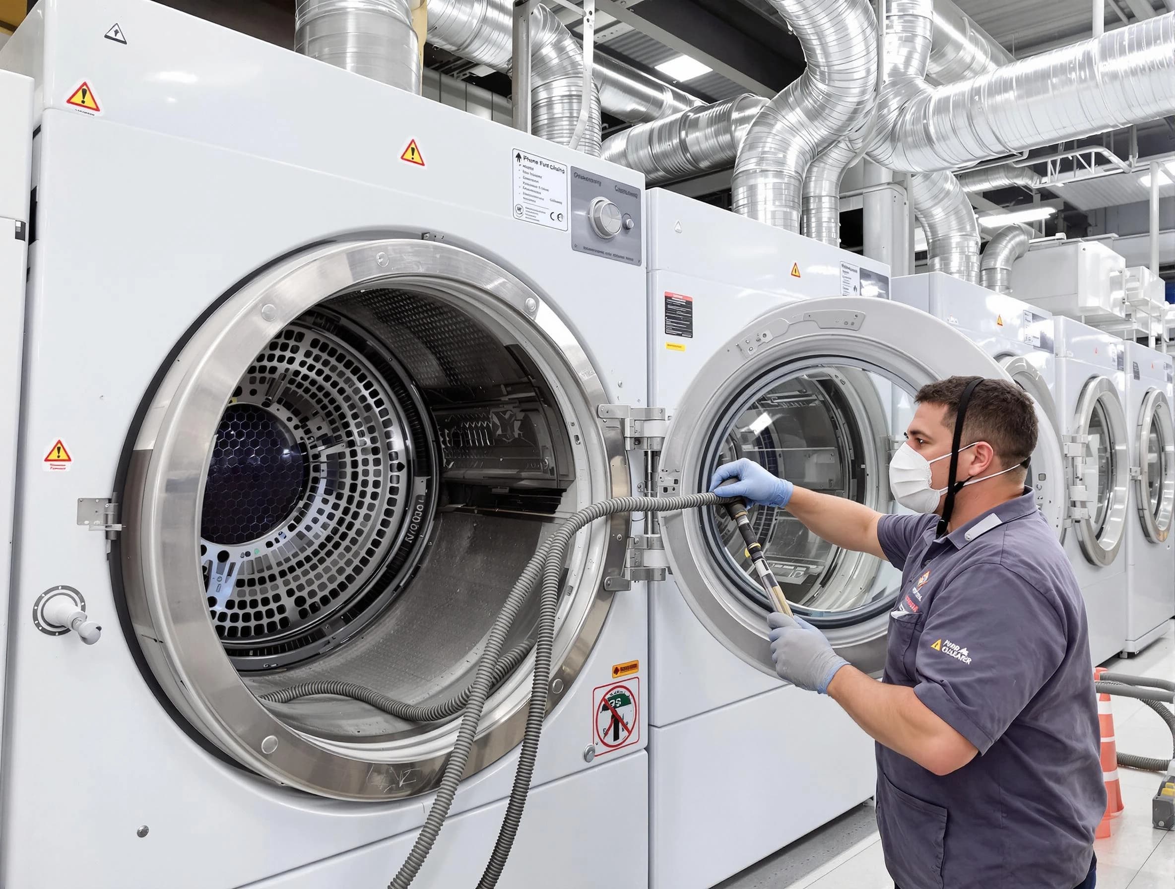 Industrial-grade dryer vent cleaning by Coopertown Dryer Vent Cleaning in Coopertown