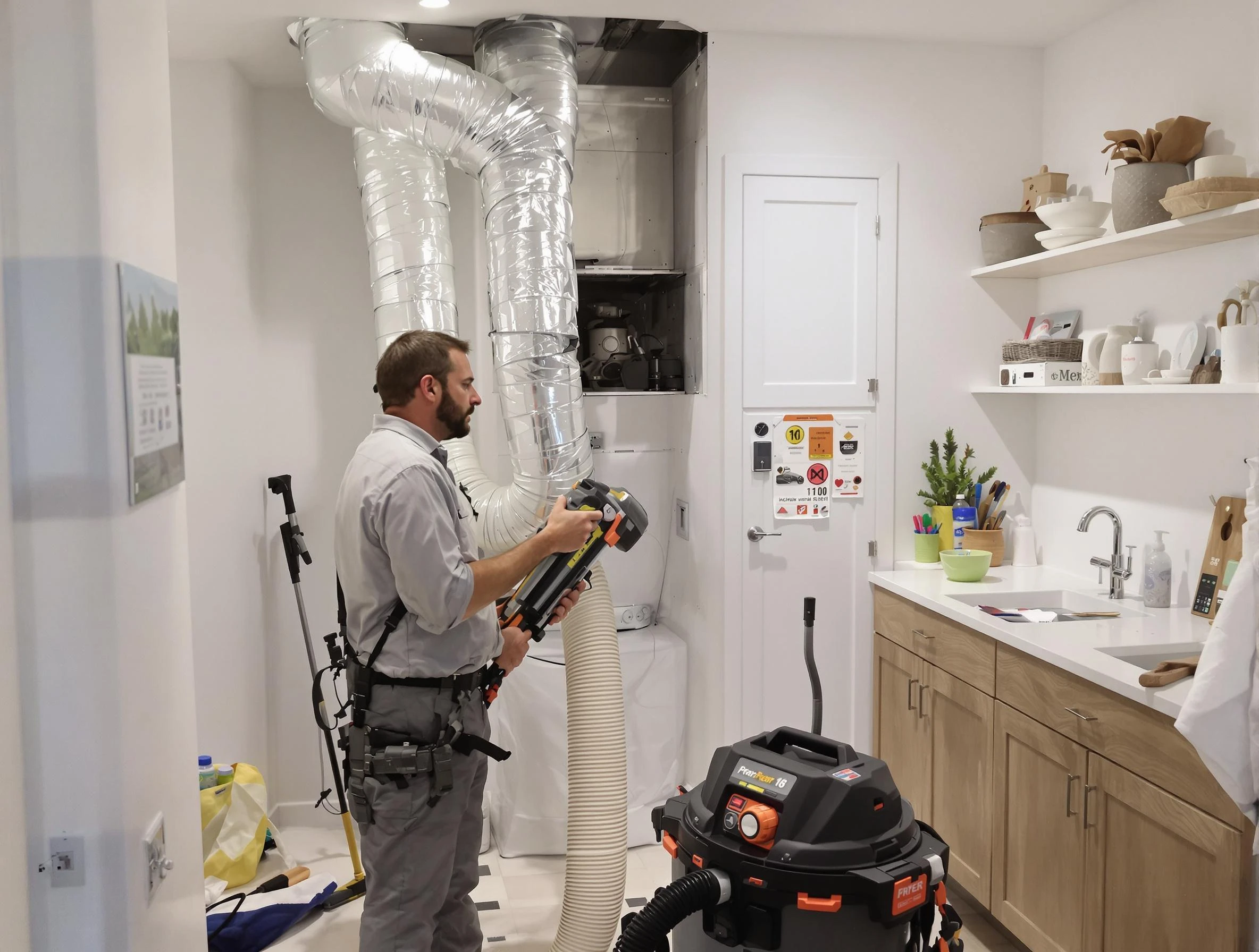Clogged Dryer Vent Cleaning in Coopertown