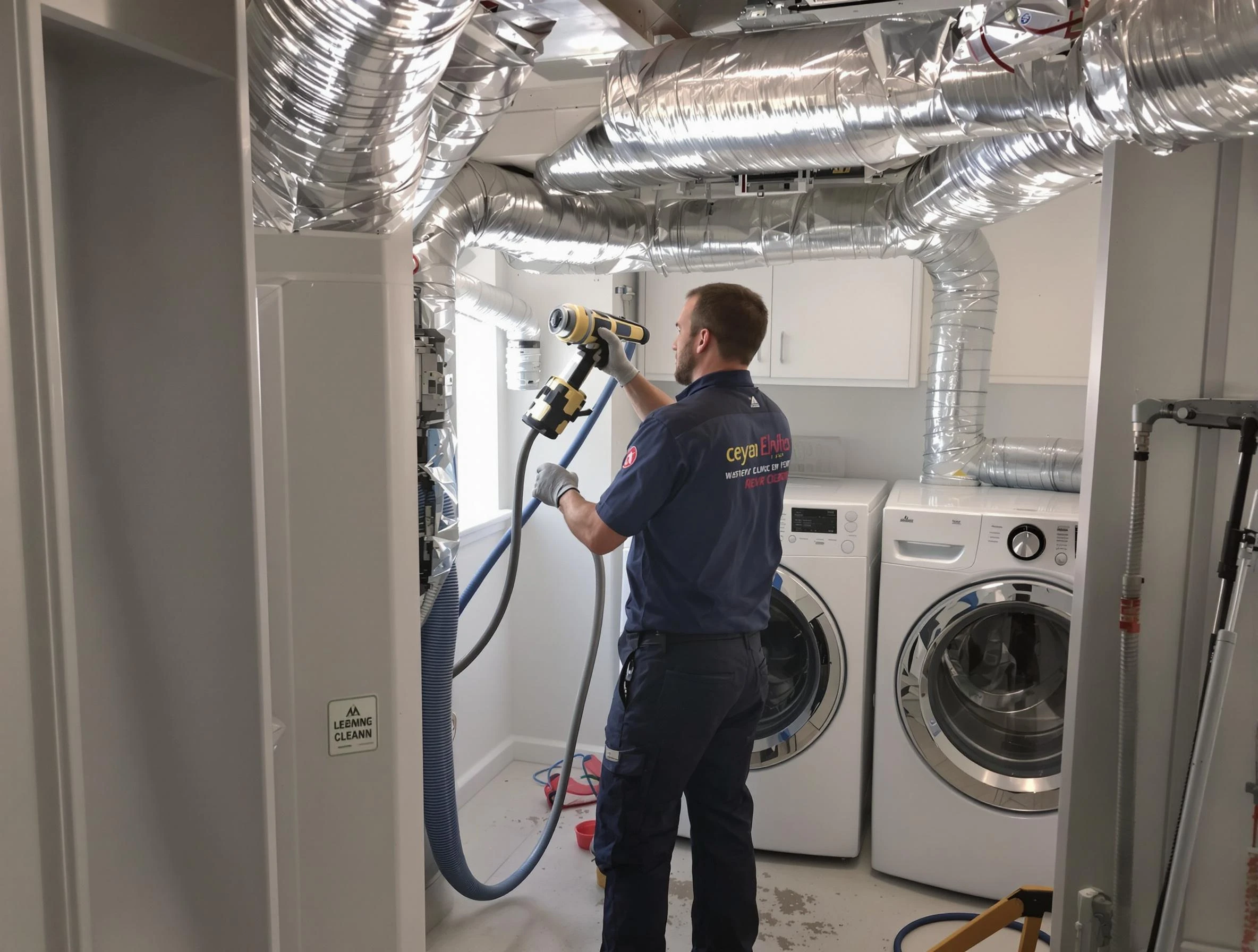 Coopertown Dryer Vent Cleaning specialist using advanced equipment for thorough duct cleaning in Coopertown